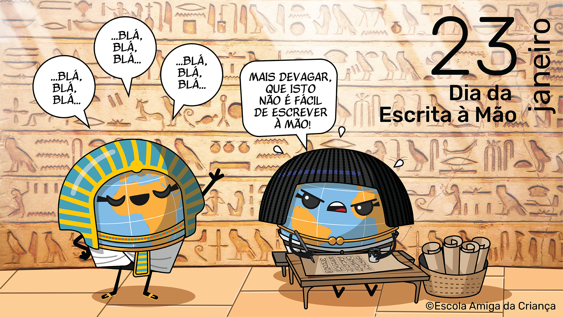 Dia da escrita à mão